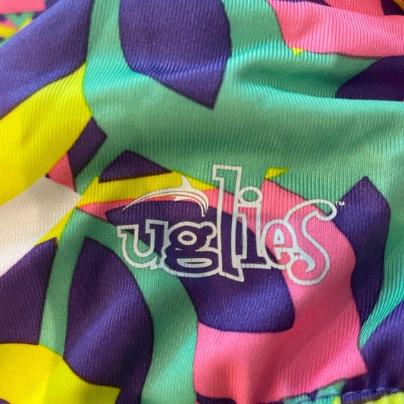 Uglies Women's V-2 Back One Piece Swimsuit - Picture 3 of 4